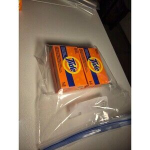 Tide Original Laundry Detergent Single Load Boxes 15/30 Pack Travel New